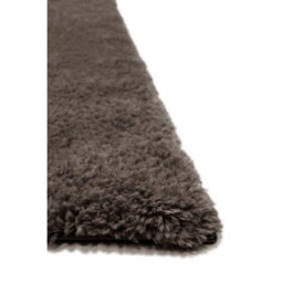 Melrose Super Soft Venus Shaggy Snuggly Plain Charcoal Area Rug 080/150Cm - thumbnail 6