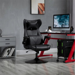 Gaming Chair Swivel Base Lumbar Support Office Chair - thumbnail 1