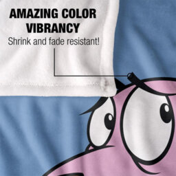 Courage The Cowardly Dog Season 4 Silky Supersoft Blanket Multicoloured (152Cm X 127Cm) - thumbnail 4