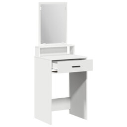 Walplus White Dressing Table With Drawers - 50X41X140 Cm - thumbnail 4