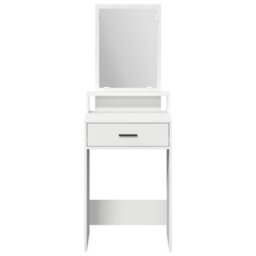 Walplus White Dressing Table With Drawers - 50X41X140 Cm - thumbnail 5