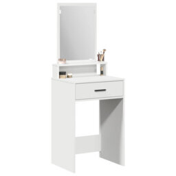 Walplus White Dressing Table With Drawers - 50X41X140 Cm - thumbnail 3