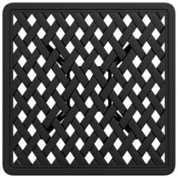 Berkfield Garden Table Black 53X53X53 Cm Cast Aluminium - thumbnail 8