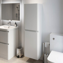 Affine Bathroom Cabinet Cupboard Furniture Tall Storage Unit Tallboy Shelves Soft Close - thumbnail 1