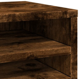 Walplus Desk Organiser Smoked Oak 36X26X29.5 Cm Engineered Wood - thumbnail 7