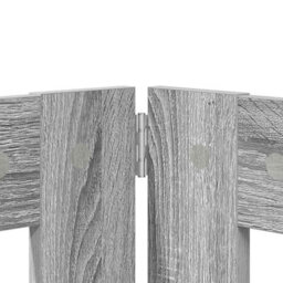 Walplus Dog Gate With Stands 2 Pcs Grey Sonoma 100 X 100 Cm - thumbnail 6