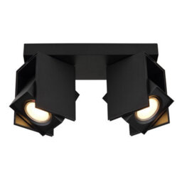 Luminosa Lighting Luminosa Rory Twin Ceiling Spotlight Matt Black 2X Gu10 - thumbnail 3