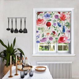 Lister Cartwright Summer Floral Patterned Blackout Roller Blinds Windows Blind (90 X 160 Cm)  Child Safety Included - thumbnail 4