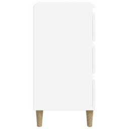 Berkfield Bedside Cabinet White 40X35X70 Cm Engineered Wood - thumbnail 8