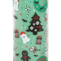 Something Different Merry Creepmas Cursed Candy Cane Tube Candle Light Green (One Size) - thumbnail 2