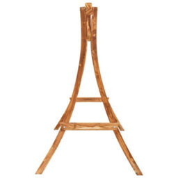 Walplus Swing Frame Solid Bent Wood With Teak Finish - thumbnail 4