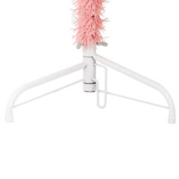 Berkfield Slim Artificial Half Christmas Tree With Stand Pink 120 Cm - thumbnail 8
