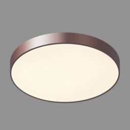 Luminosa Lighting Luminosa Modern Led Flush Ceiling Light Coffee, Warm White 3000K 3600Lm - thumbnail 2