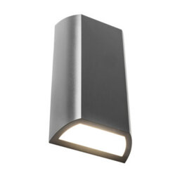 CGC Lighting Cgc Dark Grey Up Down Led Wall Light Rectangular Outdoor Garden Polycarbonate 4000K Natural White Outside Door Patio Lamp - thumbnail 6