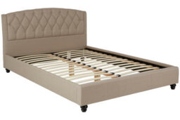 Premier Housewares Interiors By Premier Josephine Beige King Bed - thumbnail 5