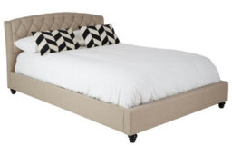 Premier Housewares Interiors By Premier Josephine Beige King Bed - thumbnail 3