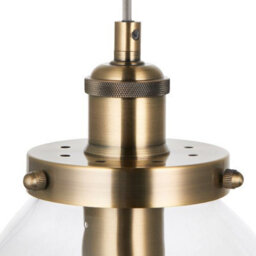 Pagazzi Lighting Pagazzi Brunswick Antique Brass Ceiling Pendant - thumbnail 5