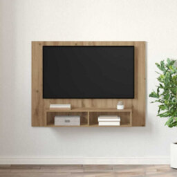 Walplus Wall Tv Cabinet Artisan Oak 120 X 23.5 X 90 Cm Engineered Wood - thumbnail 4