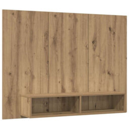 Walplus Wall Tv Cabinet Artisan Oak 120 X 23.5 X 90 Cm Engineered Wood - thumbnail 2