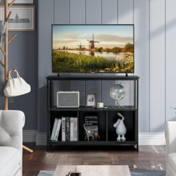 Costway 3-Tier Wooden Buffet Sideboard Modern Pantry Storage Cabinet With 3 Compartments - thumbnail 5