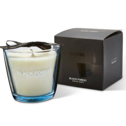 Taylor & Brown 190G Black Forest Scented Candle In Glass Jar Relaxing Home Fragrance, Ideal Xmas Gift Pack