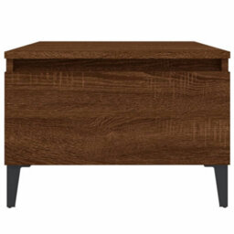 Berkfield Side Tables 2 Pcs Brown Oak 50X46X35 Cm Engineered Wood - thumbnail 7