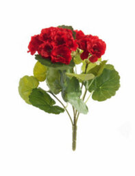 Best Artificial 30Cm Yellow Geranium Plug Plant - Pot Not Included - thumbnail 2