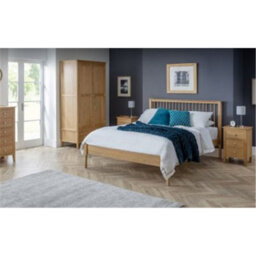 Ashfield Oakwood 2 Door 1 Drawer Wardrobe - thumbnail 2