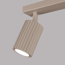 Luminosa Lighting Luminosa Karbon Twin Ceiling Spotlight Taupe 2X Gu10 - thumbnail 5