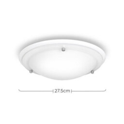Valuelights Round Matte White Opal Glass Diffuser Ip44 Rated Bathroom Flush Ceiling Light - thumbnail 7