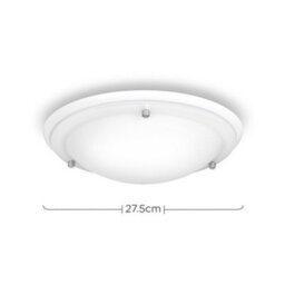 Valuelights Round Matte White Opal Glass Diffuser Ip44 Rated Bathroom Flush Ceiling Light - thumbnail 6