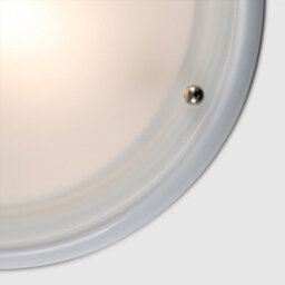 Valuelights Round Matte White Opal Glass Diffuser Ip44 Rated Bathroom Flush Ceiling Light - thumbnail 3