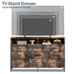 Wooden Chest Of 9 Drawers Bedroom Furniture Storage Bedside Table Country - thumbnail 4