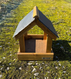 Simply Wood Camden Bird Table Slate Roof With Free Bird Seed - thumbnail 8