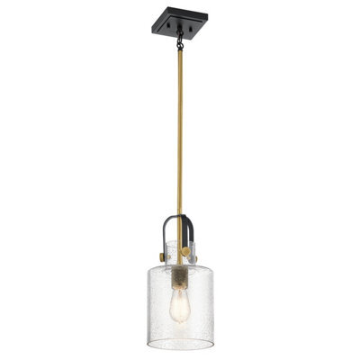 Luminosa Lighting Luminosa Kichler Kitner Dome Pendant Ceiling Light Natural Brass - image 1