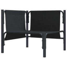 Berkfield Outdoor Furniture With Cushion With Pillow Anthracite Steel - thumbnail 5
