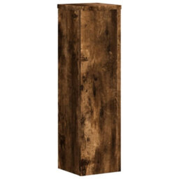 Walplus Plant Stand 2Pcs Smoked Oak 17X17X60 Cm Engineered Wood - thumbnail 7