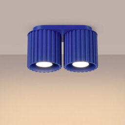 Luminosa Lighting Luminosa Aura Surface Mounted Downlight Ultramarine 2X Gu10 - thumbnail 3