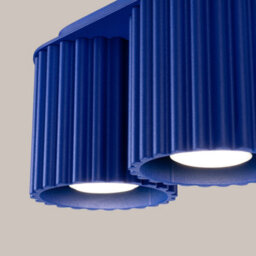 Luminosa Lighting Luminosa Aura Surface Mounted Downlight Ultramarine 2X Gu10 - thumbnail 4