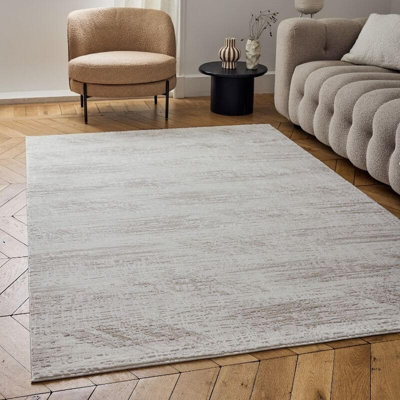 The Rugs Carmel Cream/beige Abstract Area Rug And Runner Non Shedding, Stain Resistant, Soft - image 1