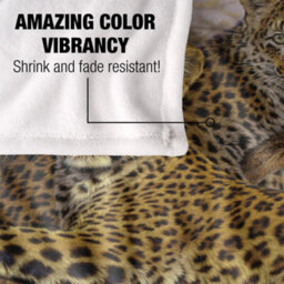 Wild Wings Family Silky Tree Supersoft Blanket Yellow/black/brown (One Size) - thumbnail 4