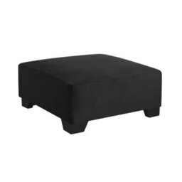 Home Detail Renns Corner Sofa, Left-Hand Facing With Footstool, Black Velvet - thumbnail 4