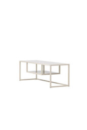 Modern Minimalist Tv Stand - Beige - Metal Tv Stand/ Storage -  L120Xd40Xh40Cm - thumbnail 8