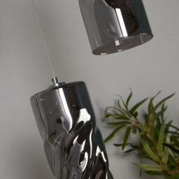 Pagazzi Lighting Pagazzi Demeter Led Smoked Glass Cluster Pendant - thumbnail 4