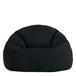 icon Adult Classic Beanbag Outdoor Waterproof Bean Bags Ready Filled - Black, 2 Pack - thumbnail 3
