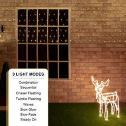 The Christmas Workshop 86590 180 Led Warm White Christmas Window Lights - thumbnail 4