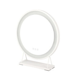 Darphe Round Hollywood Led Vanity Mirror With Touch Control 3 Light Modes, 40Cm W X 10Cm D X 46Cm H - thumbnail 6