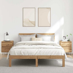Berkfield Bedside Cabinets 2 Pcs Artisan Oak 40X35X50 Cm Engineered Wood - thumbnail 3