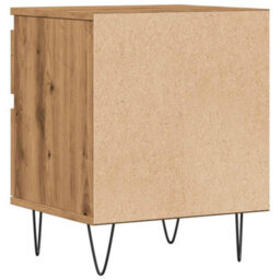 Berkfield Bedside Cabinets 2 Pcs Artisan Oak 40X35X50 Cm Engineered Wood - thumbnail 7