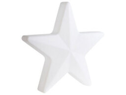 Beliani Outdoor Led Star Floor Lamp White Rgb Ip54, Rechargeable Cordless Decorative Light, 79 X 11 X 76 Cm - thumbnail 3